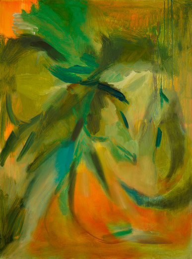 Bursting 80x60cm oil on canvas 2026